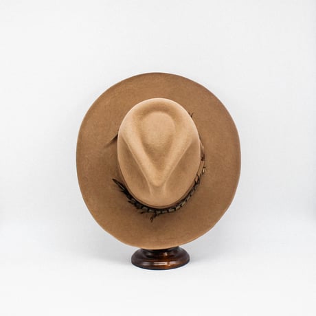 Western weight wool Long tall hat