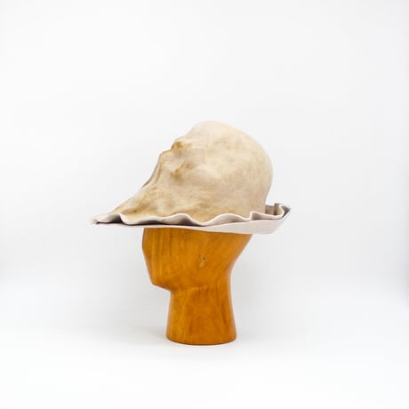 Double brim skull hat
