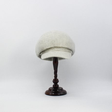 Wool shaggy casquette