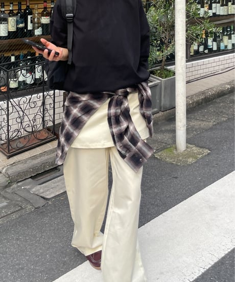 skirt layered pants