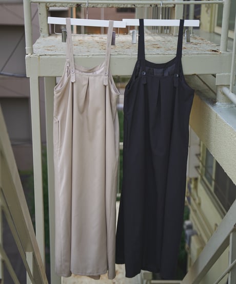 tuck detail sleeveless dress