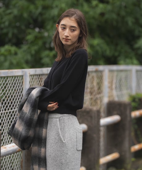 cotton knit cardigan
