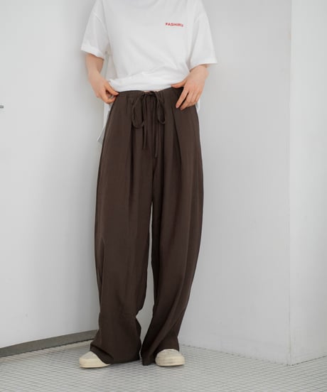 linen drawstring pants