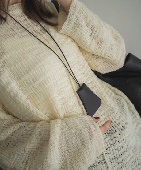 textured crochet knit