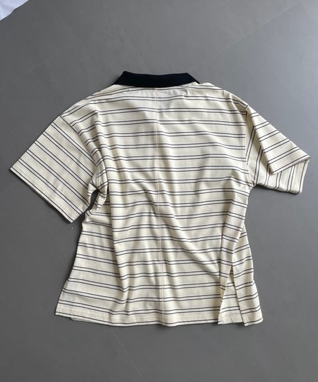 border half sleeve polo