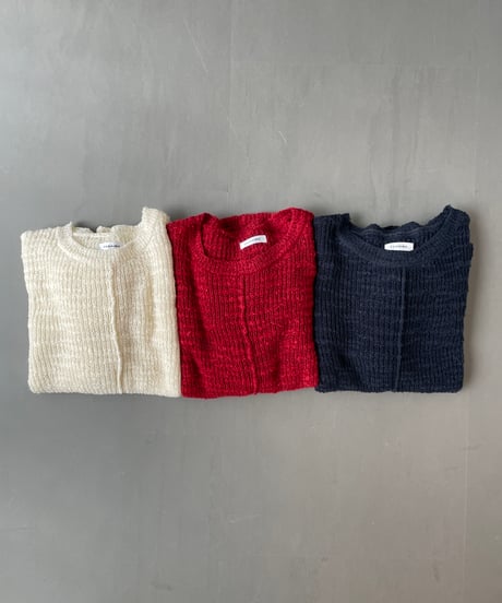textured crochet knit