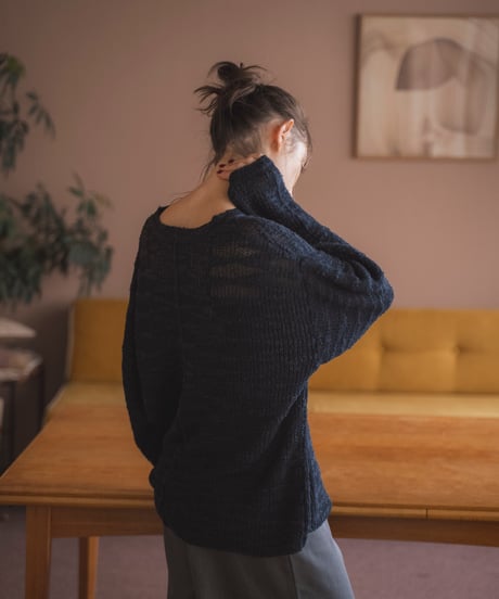 textured crochet knit