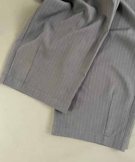 waist detail relaxed slacks