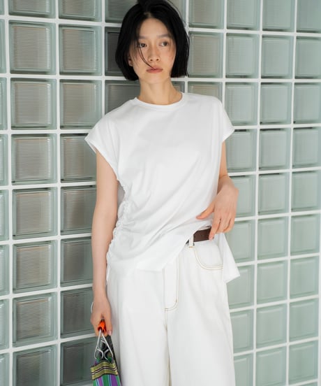 asymmetrical design t-shirt