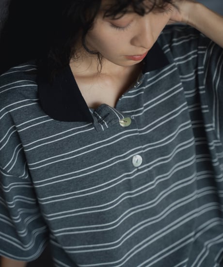border half sleeve polo