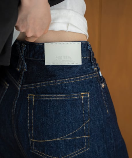 ［FASHIRU × SOMETHING］baggy fit Jeans(Japan made)/3size/3color