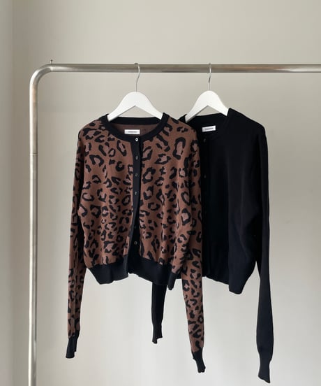 cotton knit cardigan