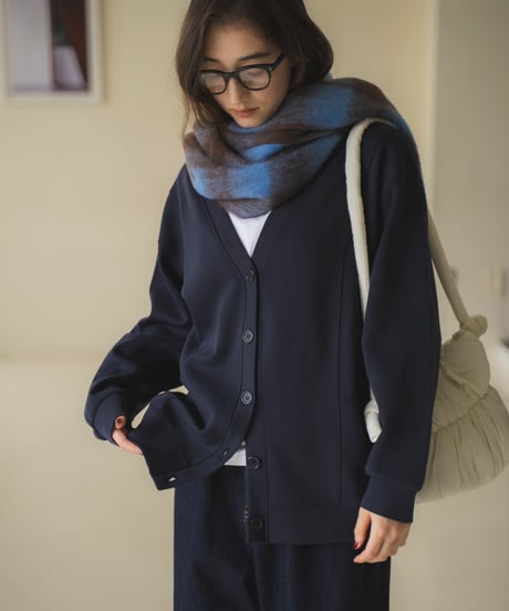 v-neck sweat cardigan
