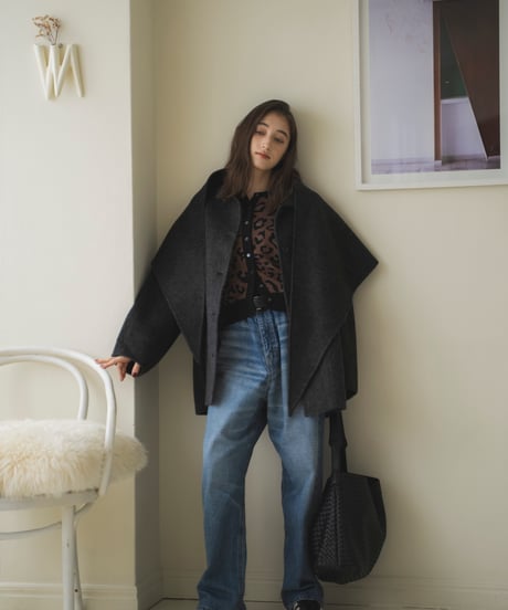 cotton knit cardigan