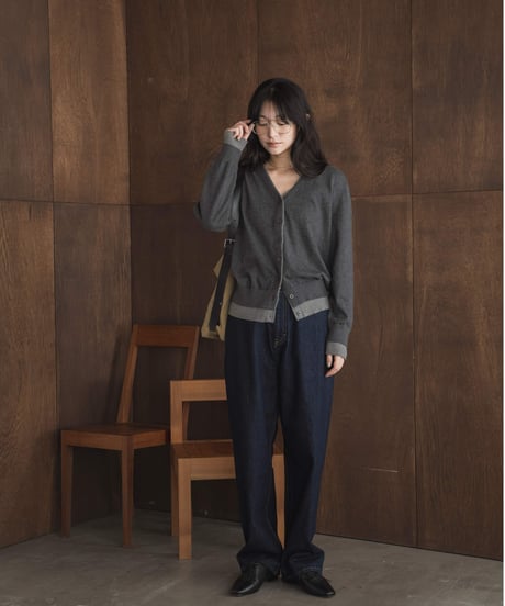 ［FASHIRU × SOMETHING］baggy fit Jeans(Japan made)/3size/3color