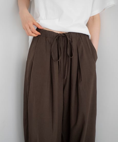 linen drawstring pants