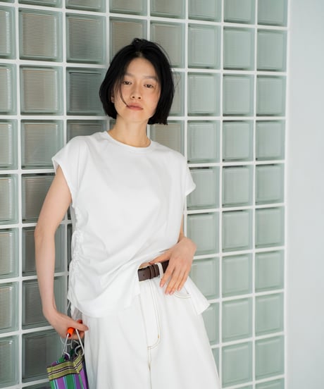 asymmetrical design t-shirt