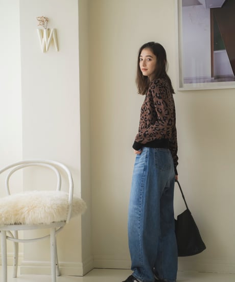 cotton knit cardigan