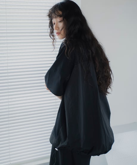 back switching drawst pullover/3color