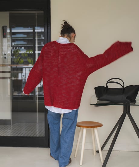 textured crochet knit