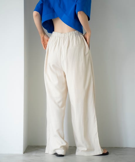 linen drawstring pants