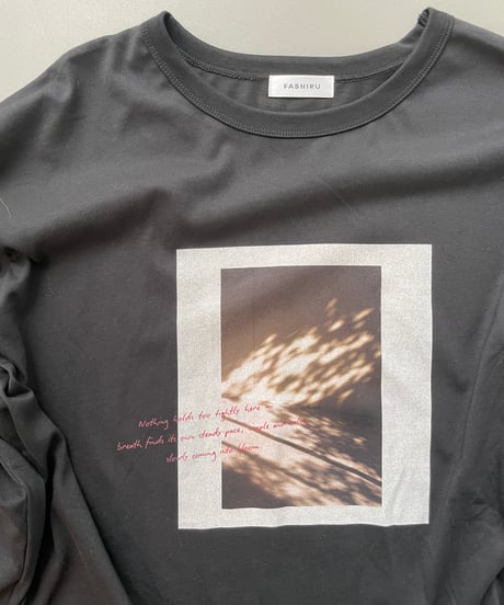 photo long sleeve tee