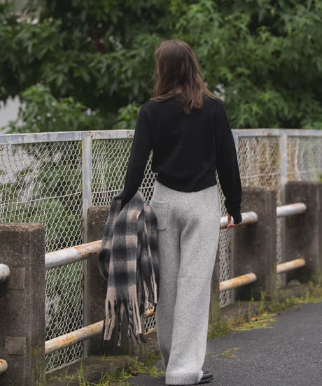 cotton knit cardigan