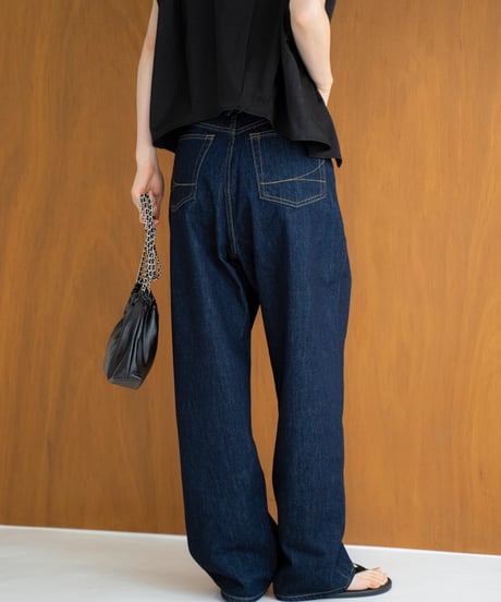 ［FASHIRU × SOMETHING］baggy fit Jeans(Japan made)/3size/3color