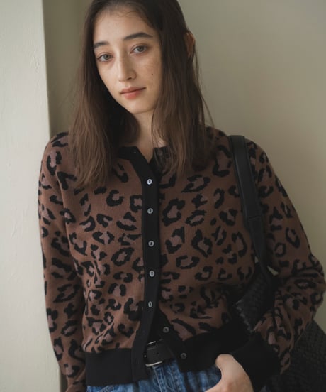 cotton knit cardigan