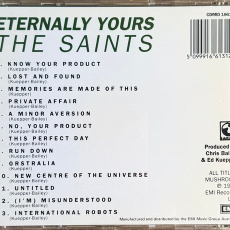 THE SAINTS /  Eternally Yours