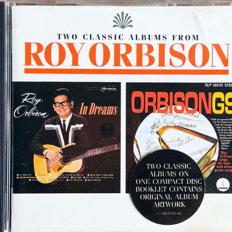 ROY ORBISON / In Dreams / Orbisongs