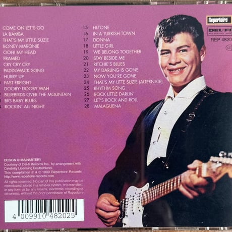 RITCHIE VALENS / The Very Best Of Ritchie Valens