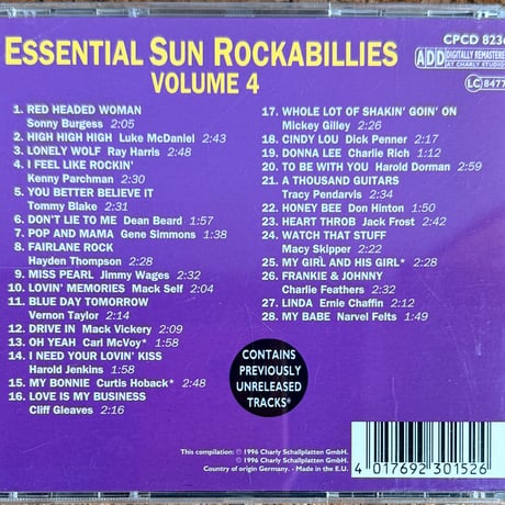 V.A. / Essential Sun Rockabillies, Vol. 4