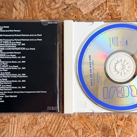 LOU REED / Walk On The Wild Side - The Best Of Lou Reed