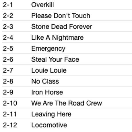 MOTORHEAD / No Remorse