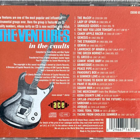THE VENTURES / In The Vaults Volume 1