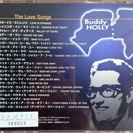 BUDDY HOLLY / Love Songs