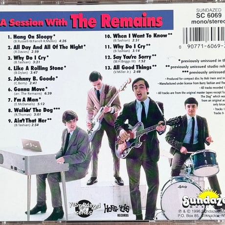 THE REMAINS / A Session With The Remains