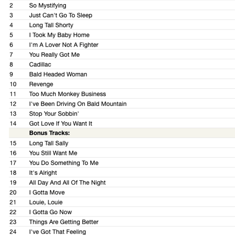 KINKS / Kinks