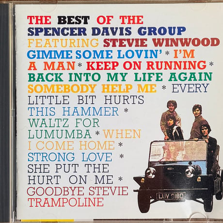 THE SPENCER DAVIS GROUP / The Best Of The Spencer Davis Group Featuring Steve Winwood