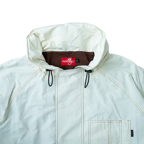 nuttyclothing / TRANSIT JACKET  Ecru White