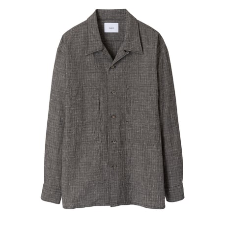nuterm / Military Pocket Open Collar Shirts