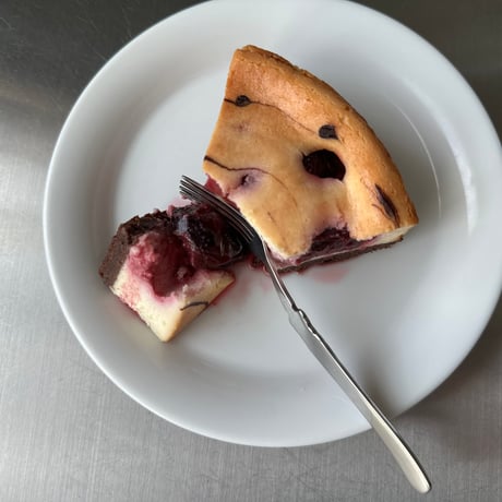 チェリーチーズケーキ