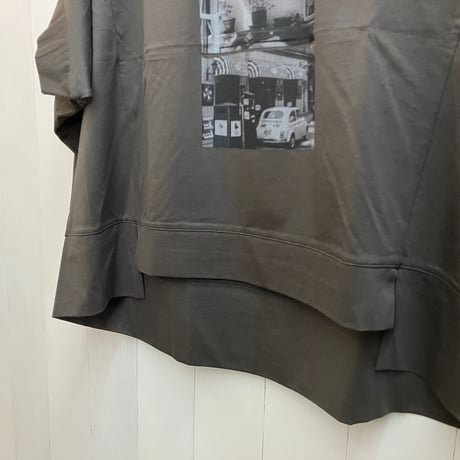 tricot tricot ドルマンフォトTシャツ