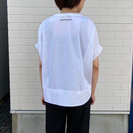 tricot tricot ドルマンフォトTシャツ
