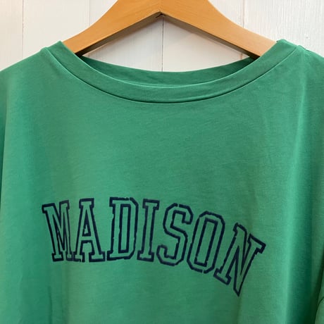 MICA&DEAL “MADISON"ロゴプリントハーフスリーブT-shirt