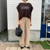 CLOCHE ロゴニットトップス