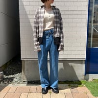 huitieme nid 裾レースドロストシャツ