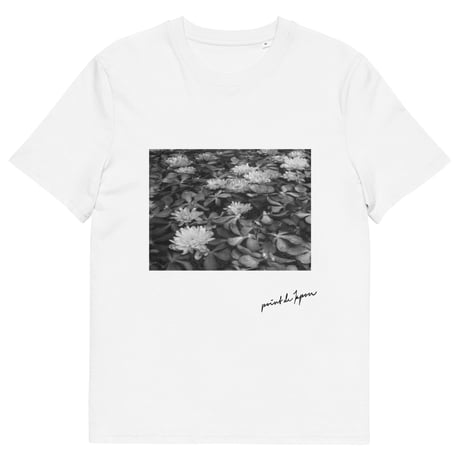 Unisex Printed Photo T-Shirt "Praying" / White