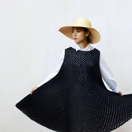 Flared Lace Top / Black